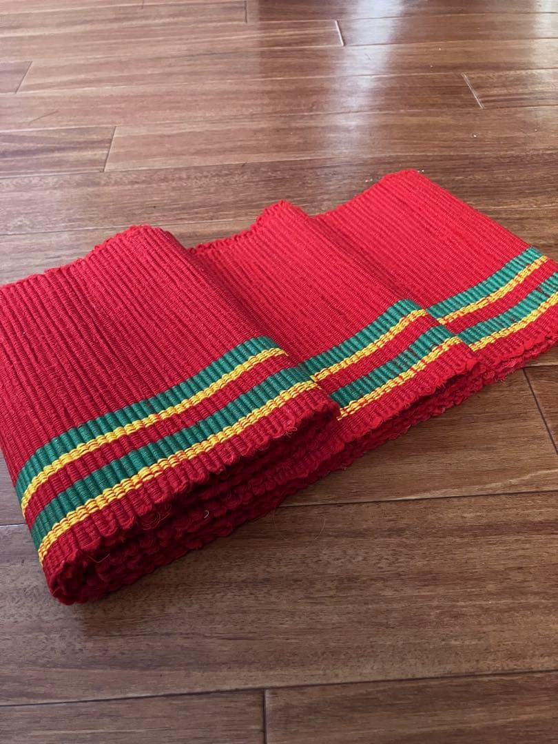 裂き織り　半幅帯　316センチ