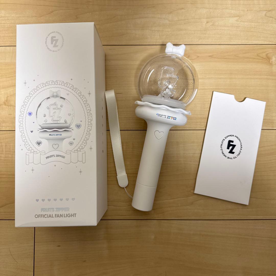 フルーツジッパー　オフィシャルペンライトとアクリルカード(まつかれ)