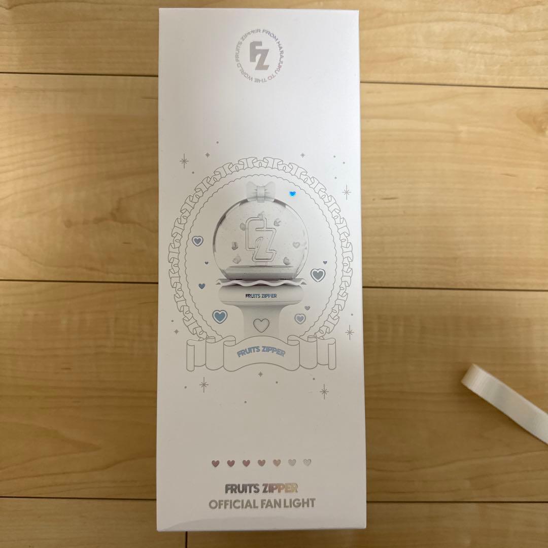 フルーツジッパー　オフィシャルペンライトとアクリルカード(まつかれ)
