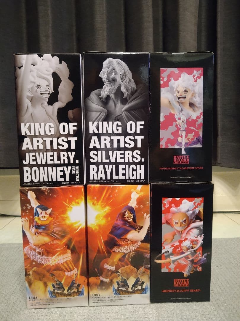 ワンピース　フィギュア　ニカ　ボニー　レイリー　ドリー　ブロギー