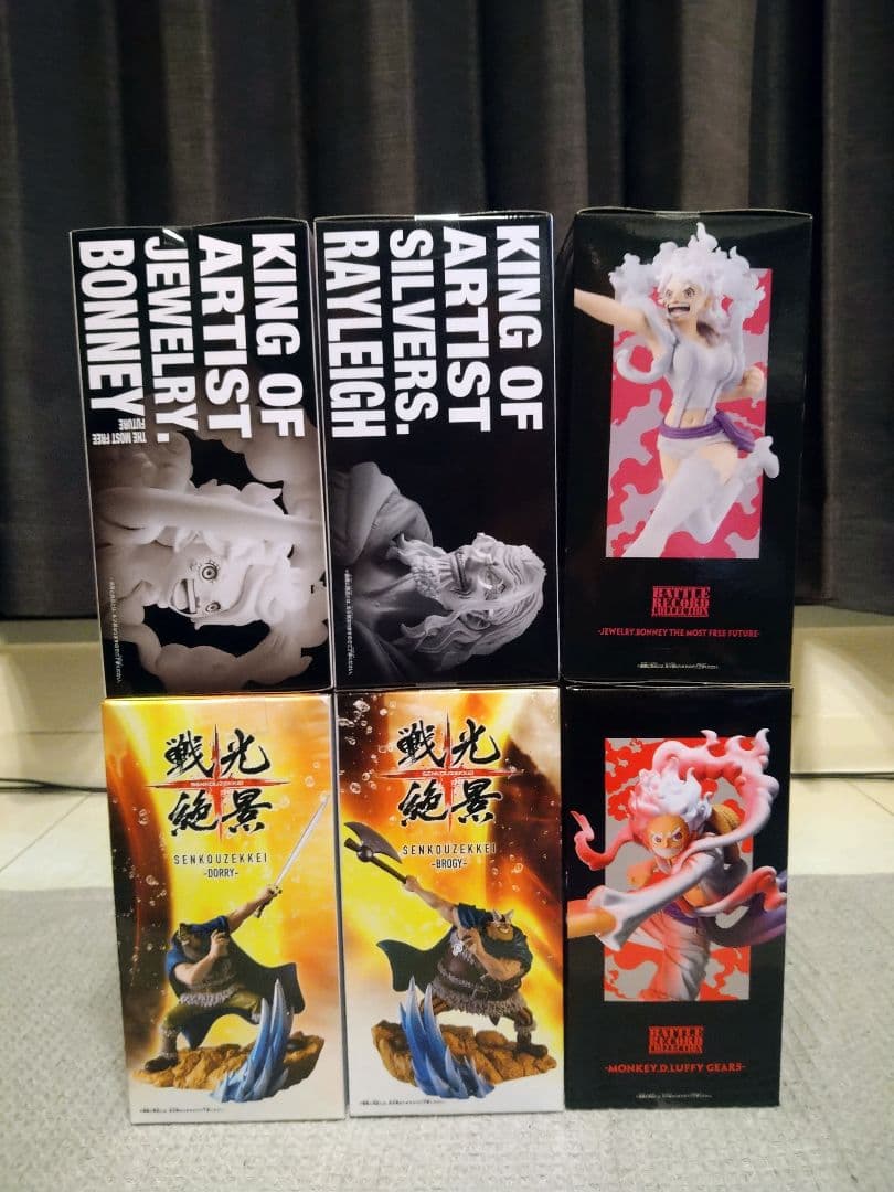 ワンピース　フィギュア　ニカ　ボニー　レイリー　ドリー　ブロギー