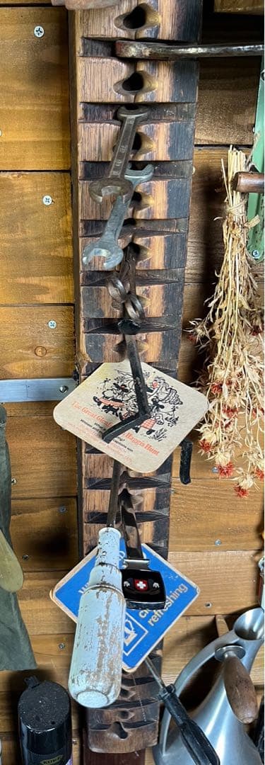 アンティークむしろ編み機