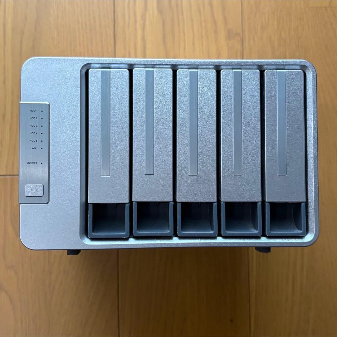 TerraMaster F5-422 10GbE NAS 5ベイHDD5本セット
