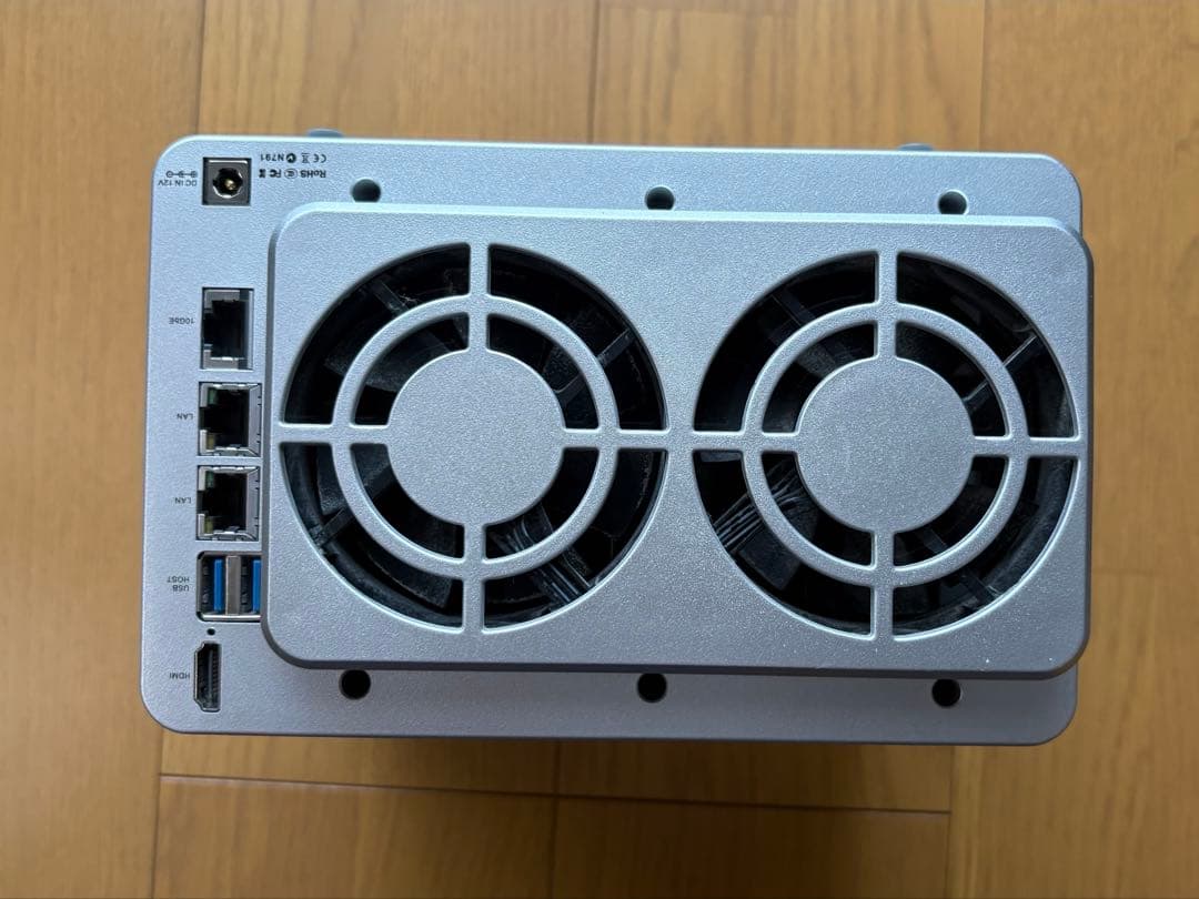 TerraMaster F5-422 10GbE NAS 5ベイHDD5本セット