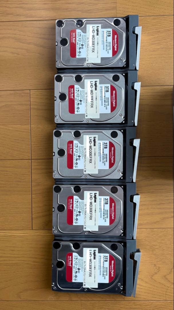 TerraMaster F5-422 10GbE NAS 5ベイHDD5本セット