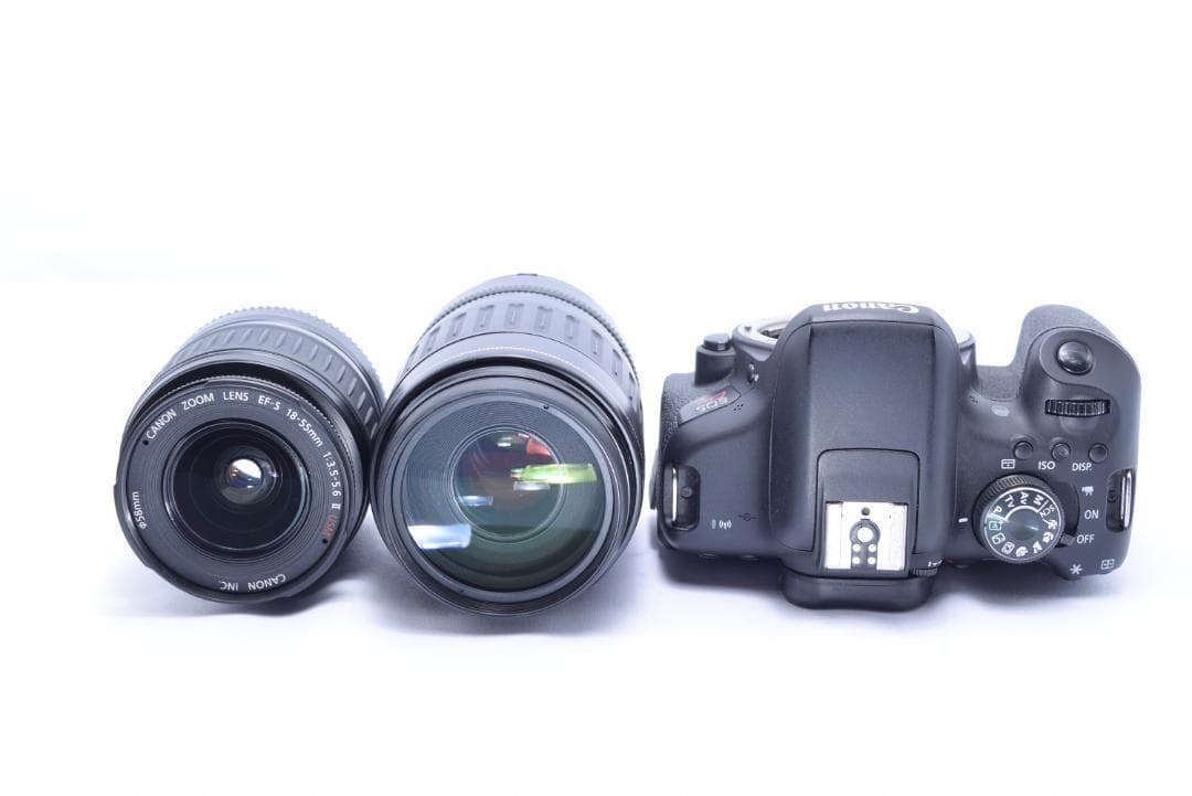 Canon Kiss X8i 　Ｗレンズ　超望遠レンズセット