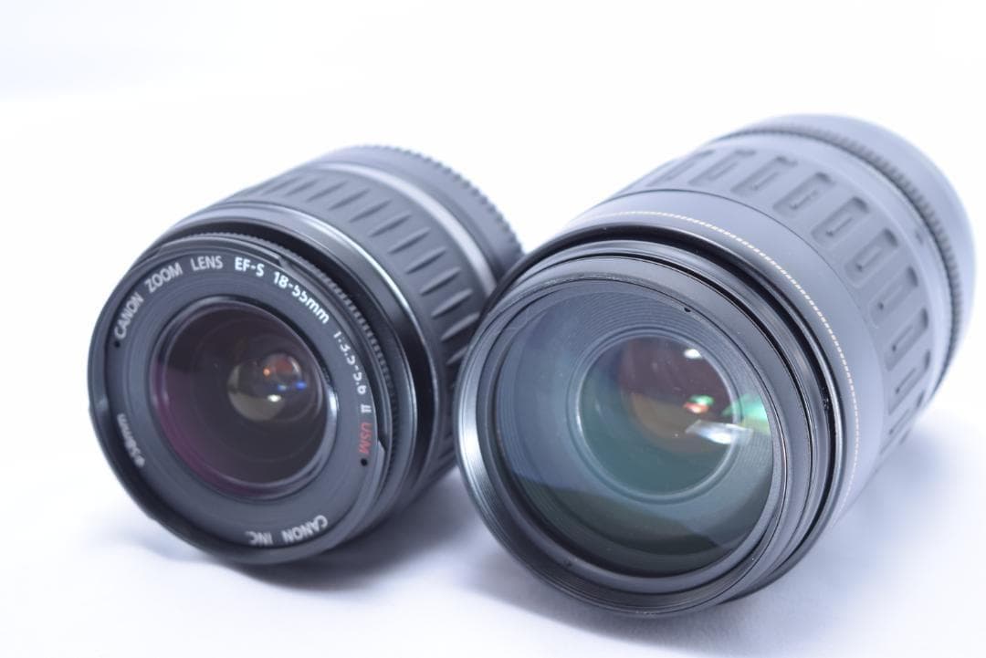 Canon Kiss X8i 　Ｗレンズ　超望遠レンズセット