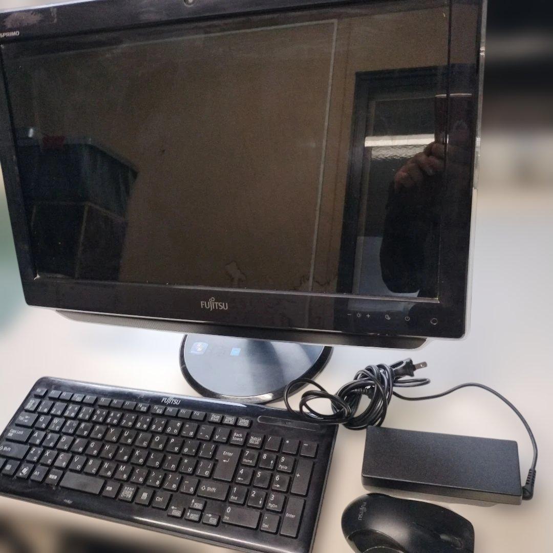 送料無料　富士通 FMV ESPRIMO EH30/ET モニタ一体型 通電