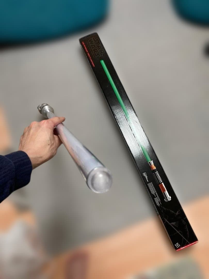 美品　ハズブロ ブラックシリーズ フォースFXライトセーバー　ルーク