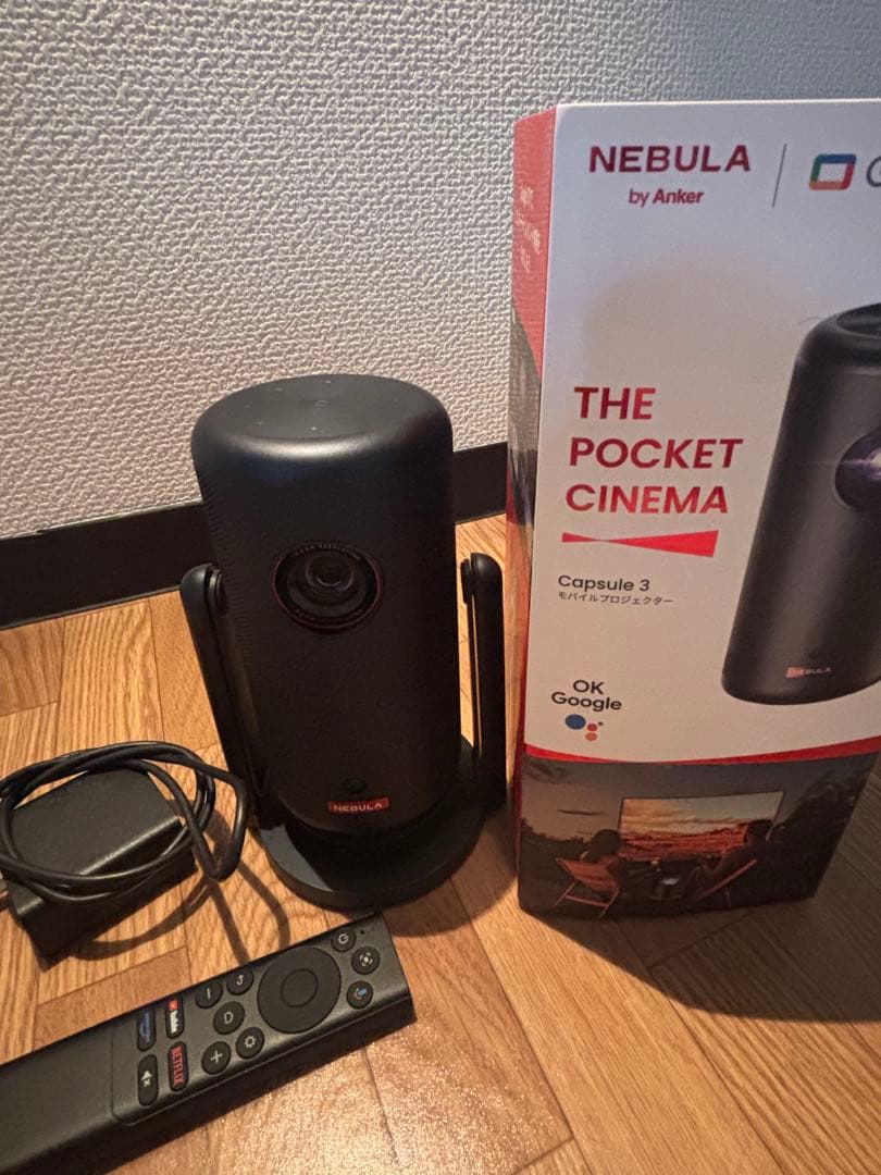 【美品】Anker Nebula Capsule3＋スタンド付