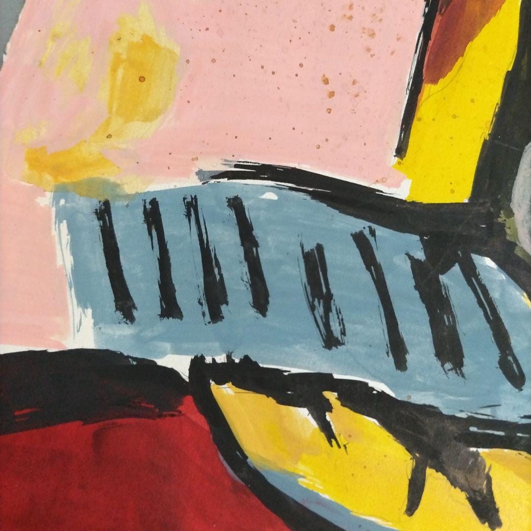 パブロピカソ　水彩画『UNTITLED』　ハマー画廊来歴