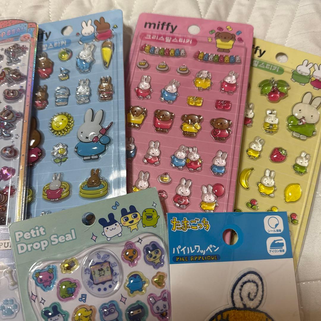 うるちゅる ぷっくり プチドロ 等 たまごっちシール まとめ売り