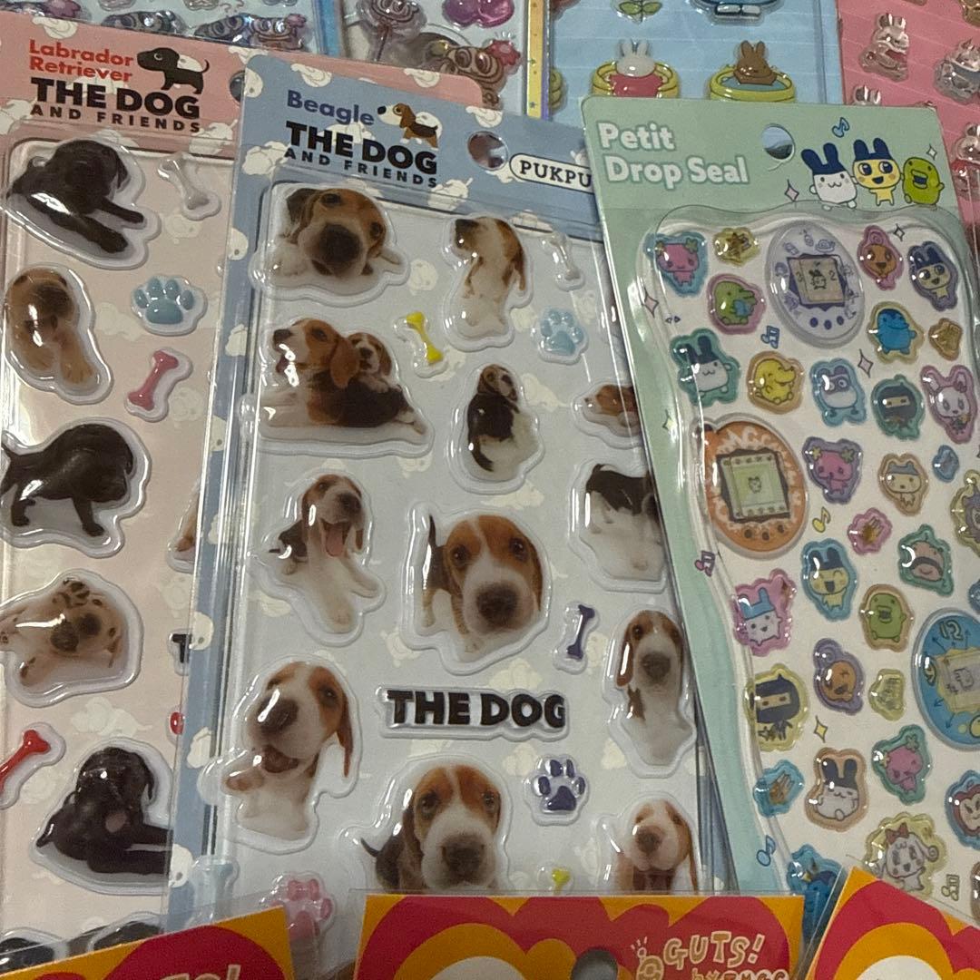 うるちゅる ぷっくり プチドロ 等 たまごっちシール まとめ売り