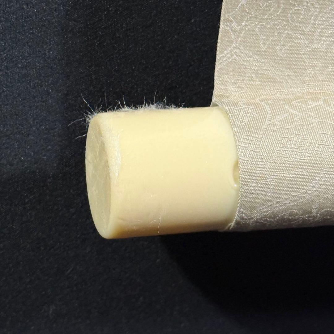 K125 酒井抱一 「飛雪白鷺図」 掛軸 日本画 工芸印刷 共箱