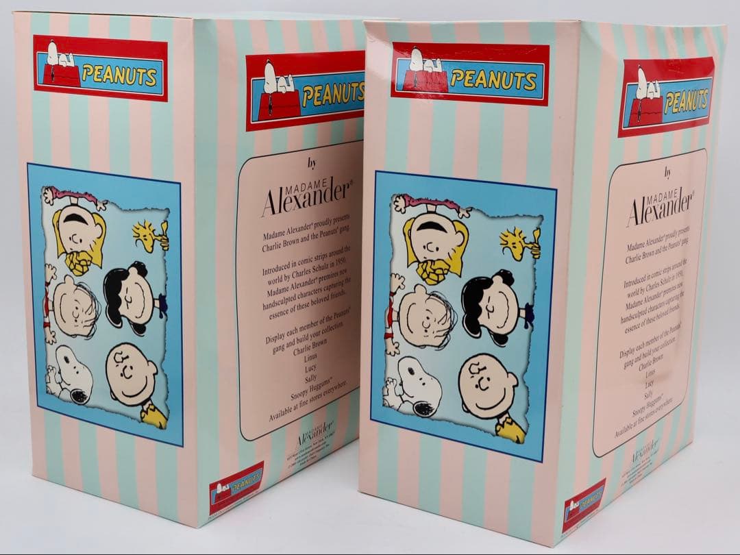 ピーナッツ フィギュア3体セットMADAME ALEXANDER 2001年製品