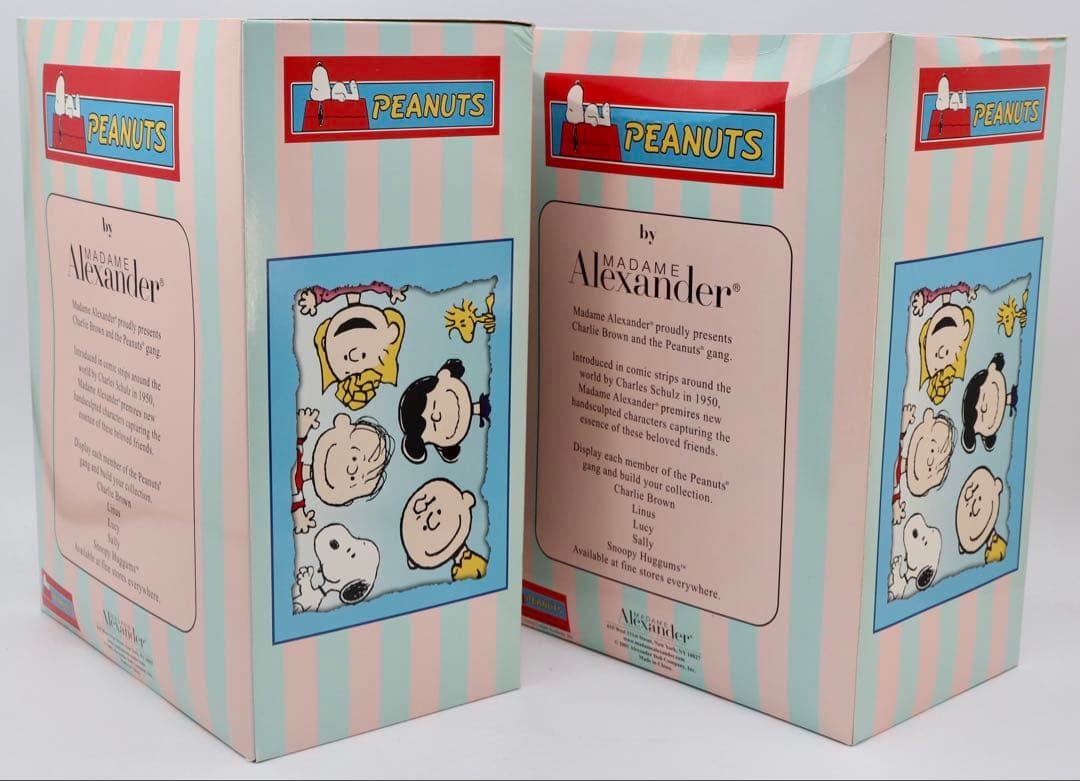ピーナッツ フィギュア3体セットMADAME ALEXANDER 2001年製品