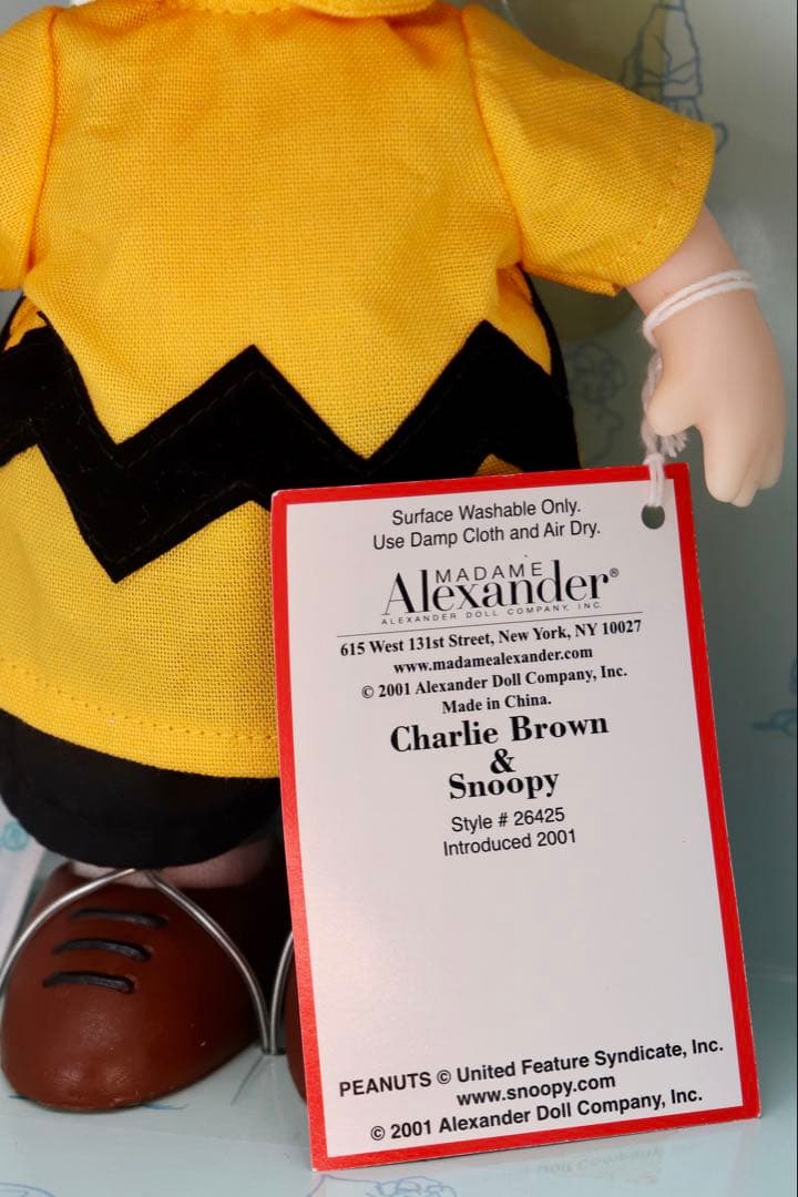 ピーナッツ フィギュア3体セットMADAME ALEXANDER 2001年製品