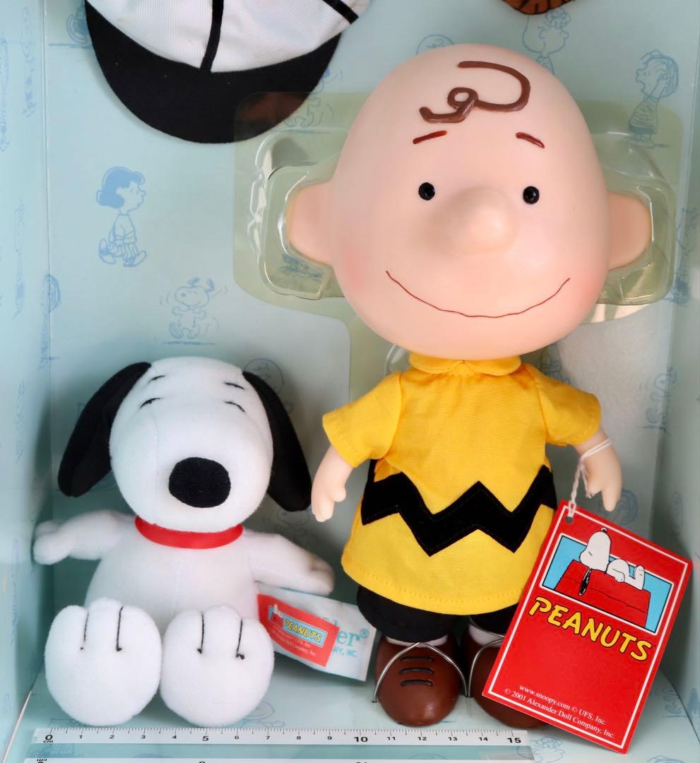 ピーナッツ フィギュア3体セットMADAME ALEXANDER 2001年製品