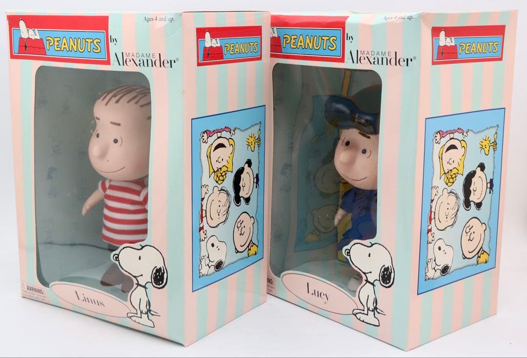 ピーナッツ フィギュア3体セットMADAME ALEXANDER 2001年製品
