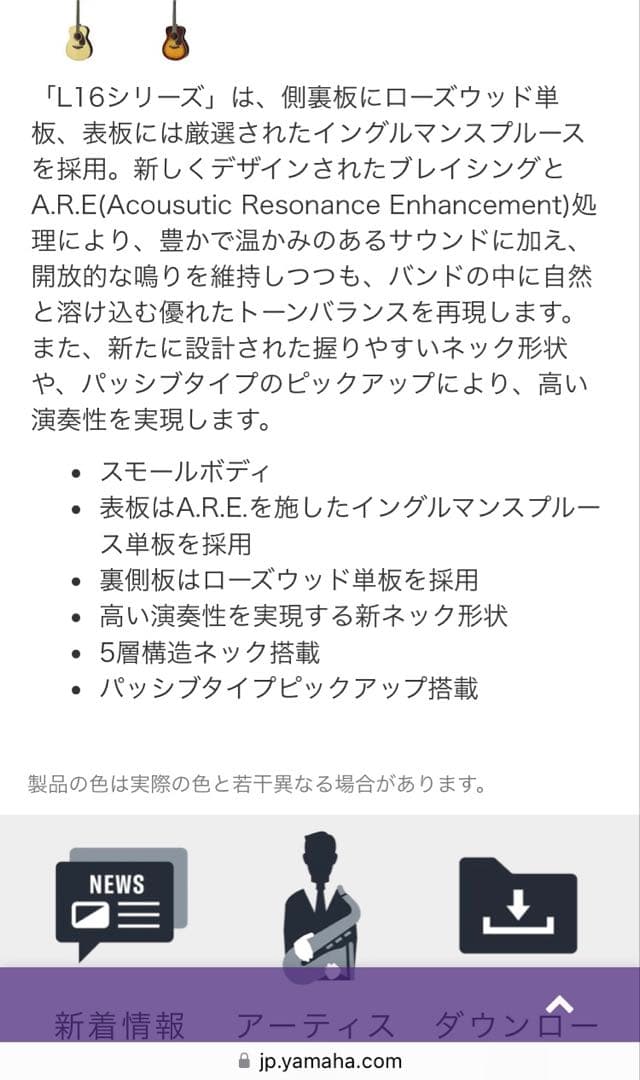 ほぼ新品★2024年製 YAMAHA LS16豪華オール単板
