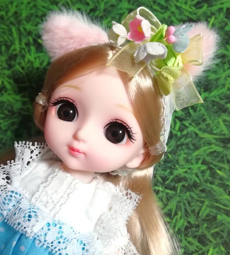 【No.356】お人形 16㎝   bjd  球体関節人形  オビツ ドール