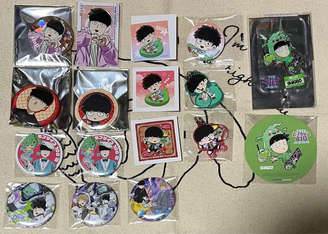 【最終価格】モブサイコ100III グッズまとめ売り