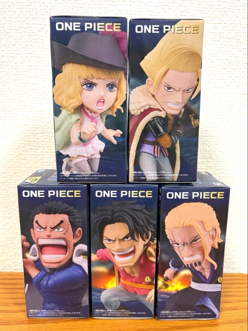 ワンピース ワーコレ ゴッドバレー事件1 全5種 セット