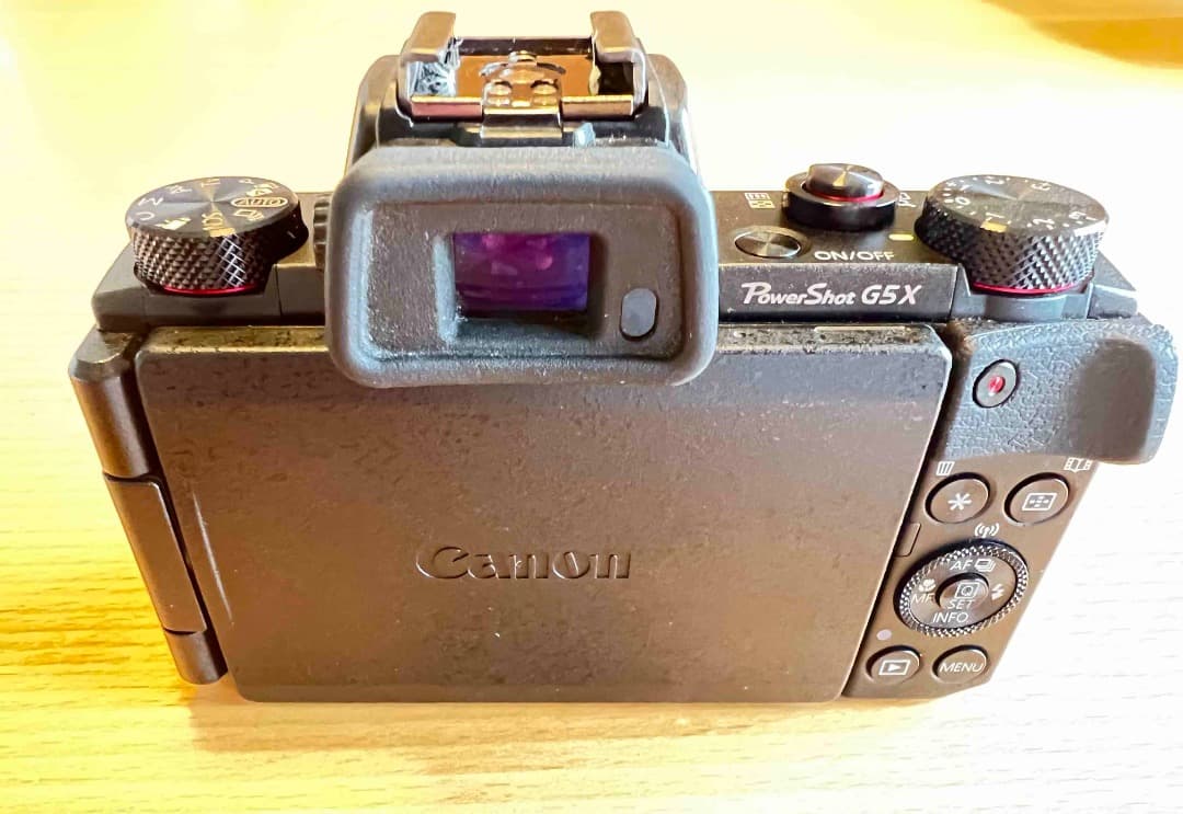 【美品】CANON PowerShot G5X　元箱・付属品あり