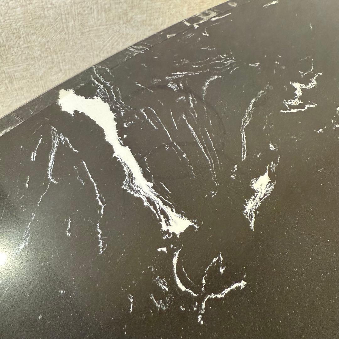 A014908人造大理石ローテーブル リビングテーブル 北欧モダン100cm