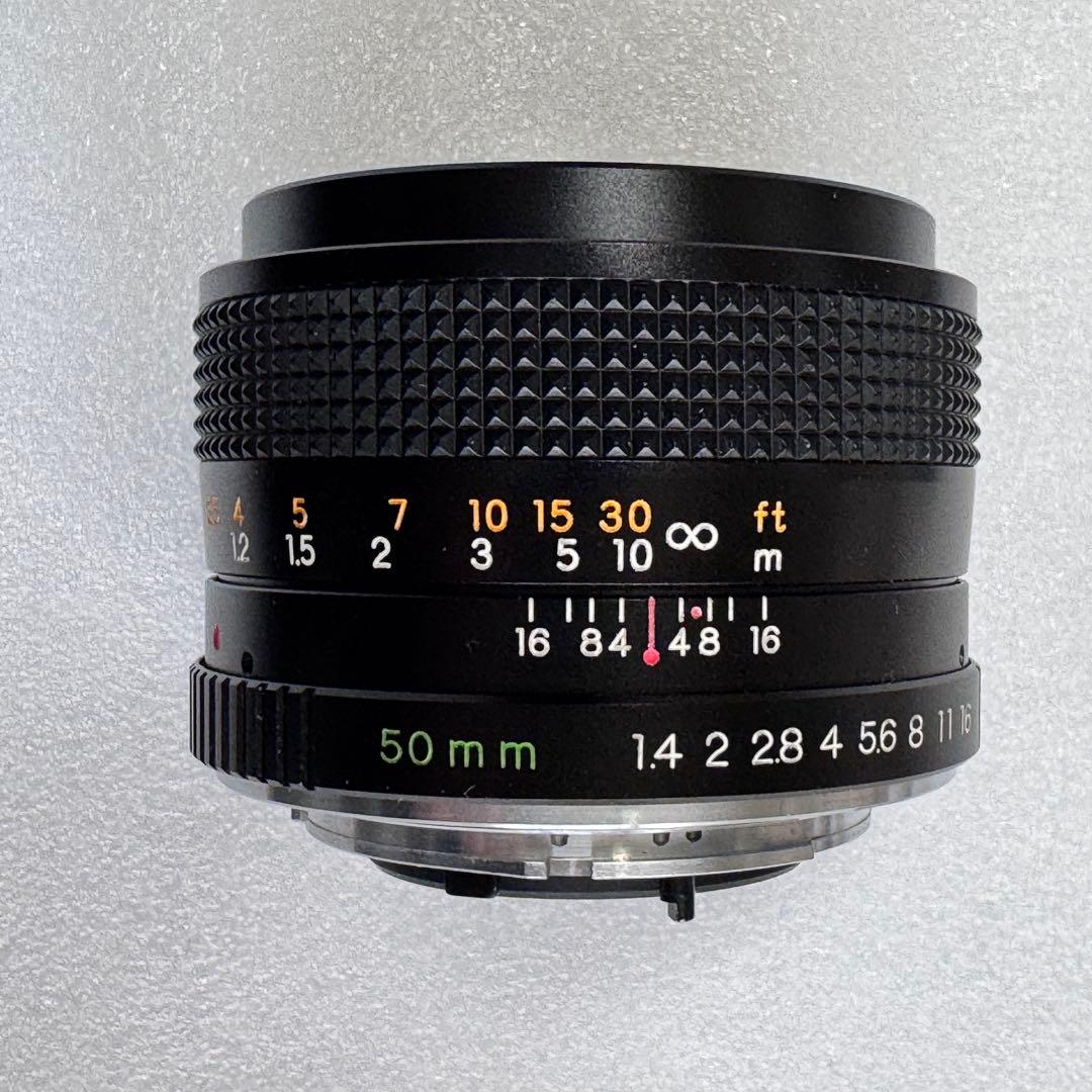 ☆希少 外観美品☆ YASHICA ML 50mm F1.4 後期型