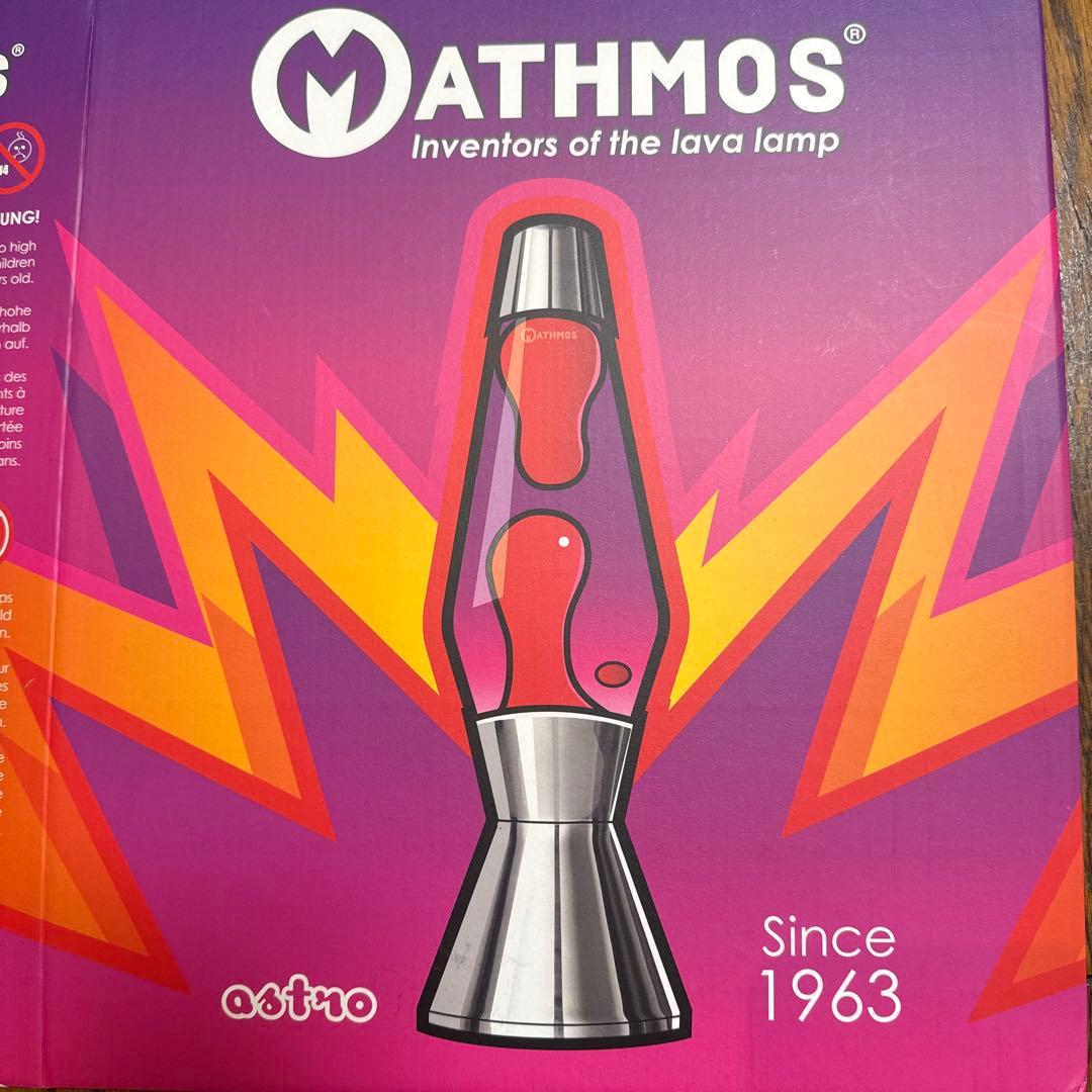 アトモス社製　ラバライト（Lava lamp)