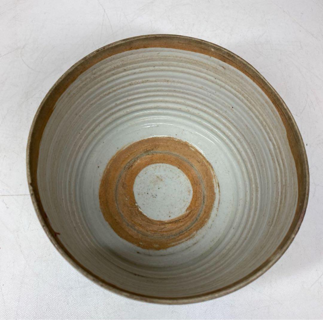 中国粉彩　鳳凰の図　鉢　時代木箱付　幅約16.8㎝