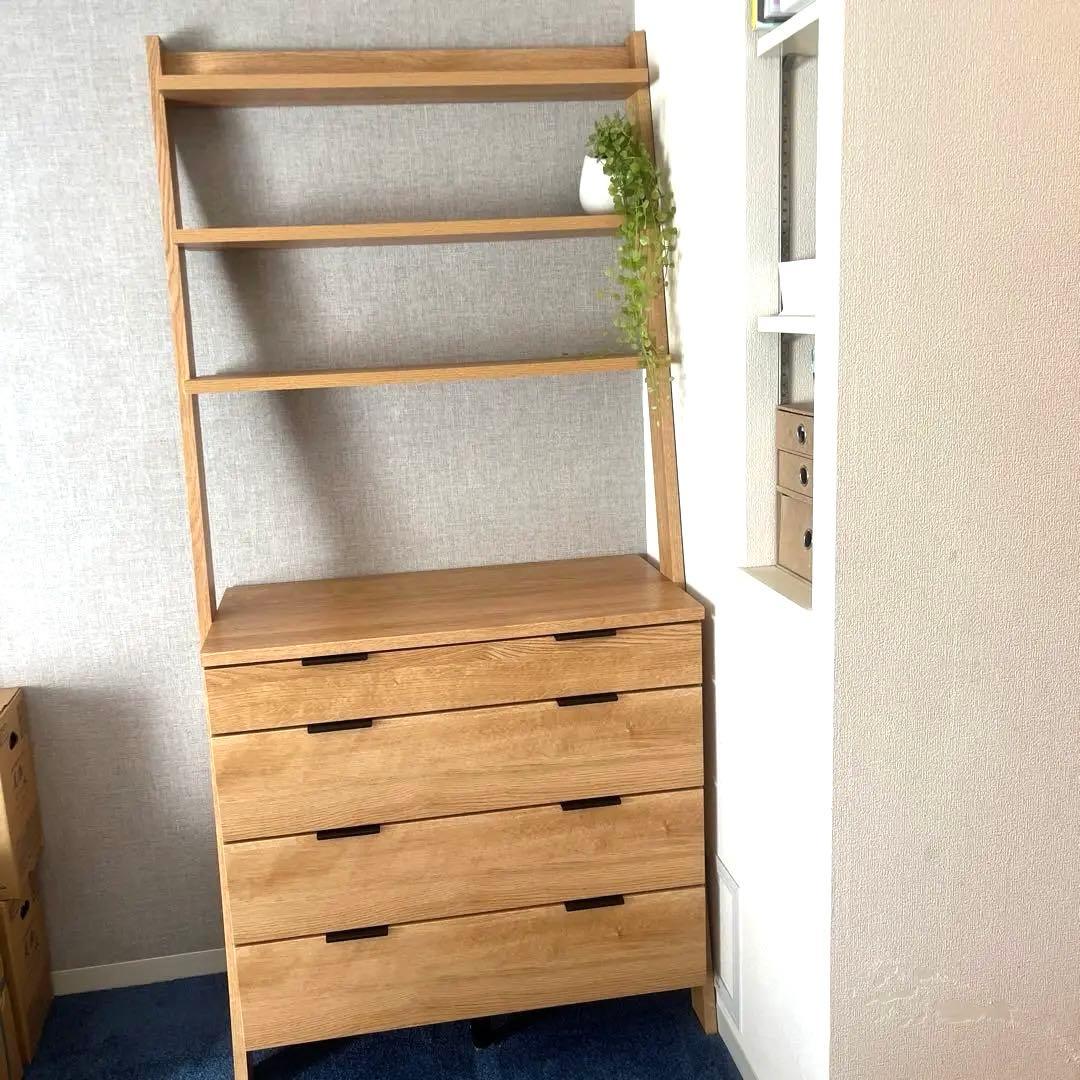 チェストラック(エトナ 80CR MBR) ニトリ　衣類収納　キッチン収納