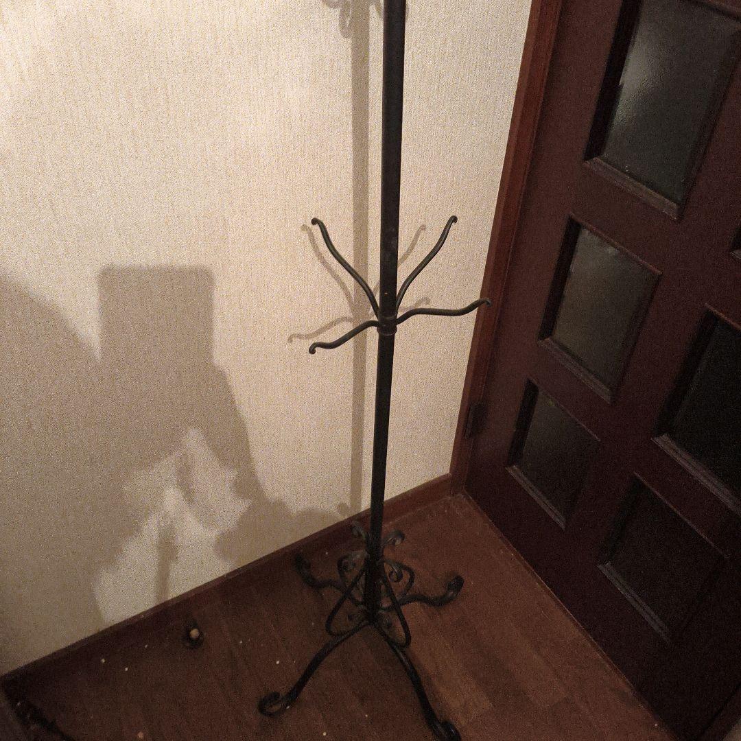 アイアン製　 ブラックハンガー　ラック