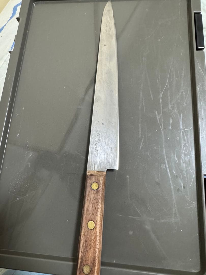 牛刀 約30cm 木製ハンドル渡辺別作