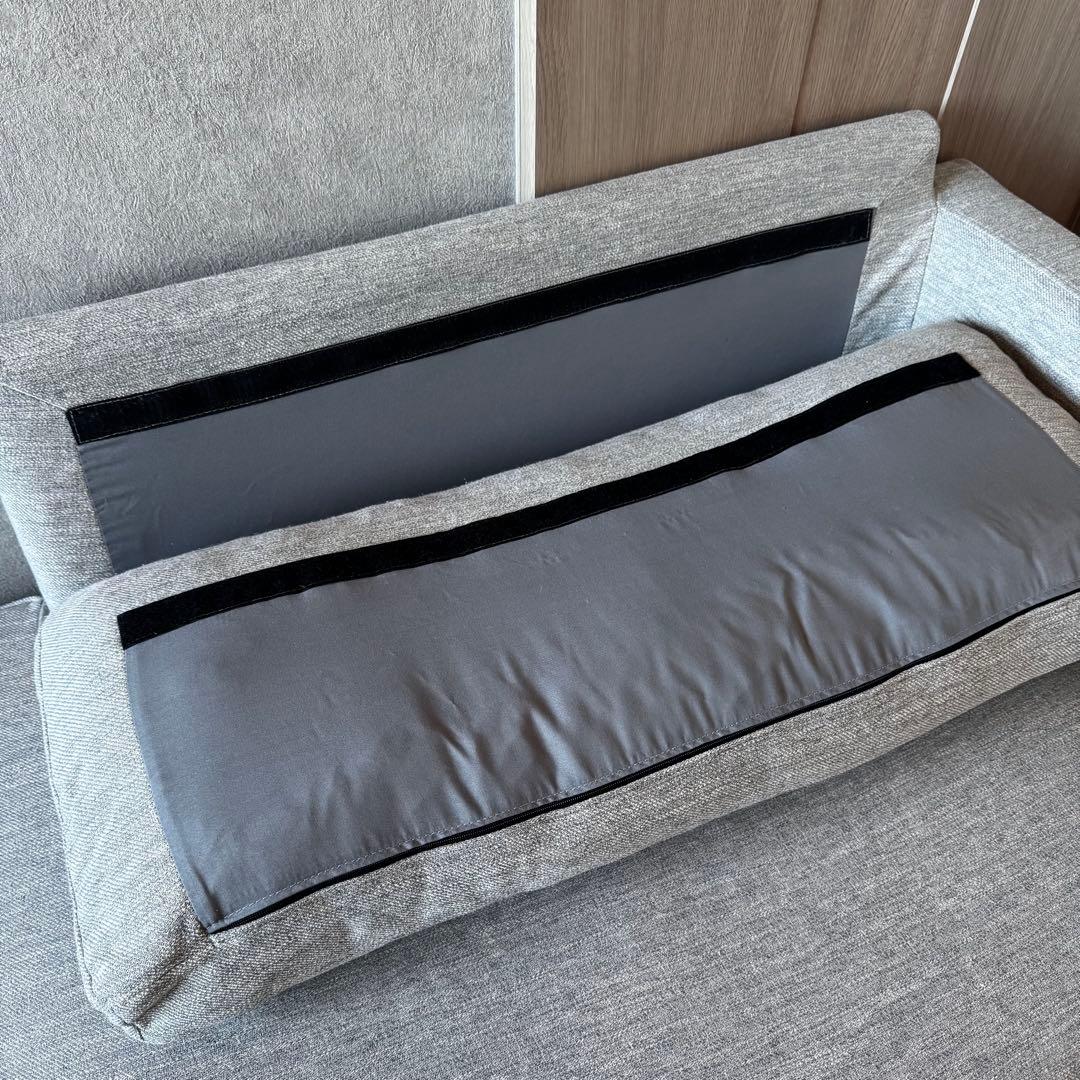 【送料込み・匿名発送】ニトリ　カウチソファ グレー