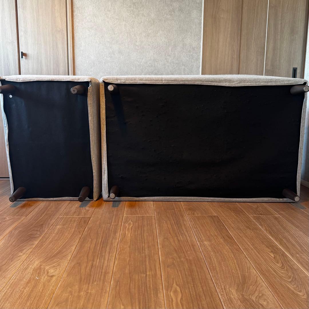 【送料込み・匿名発送】ニトリ　カウチソファ グレー