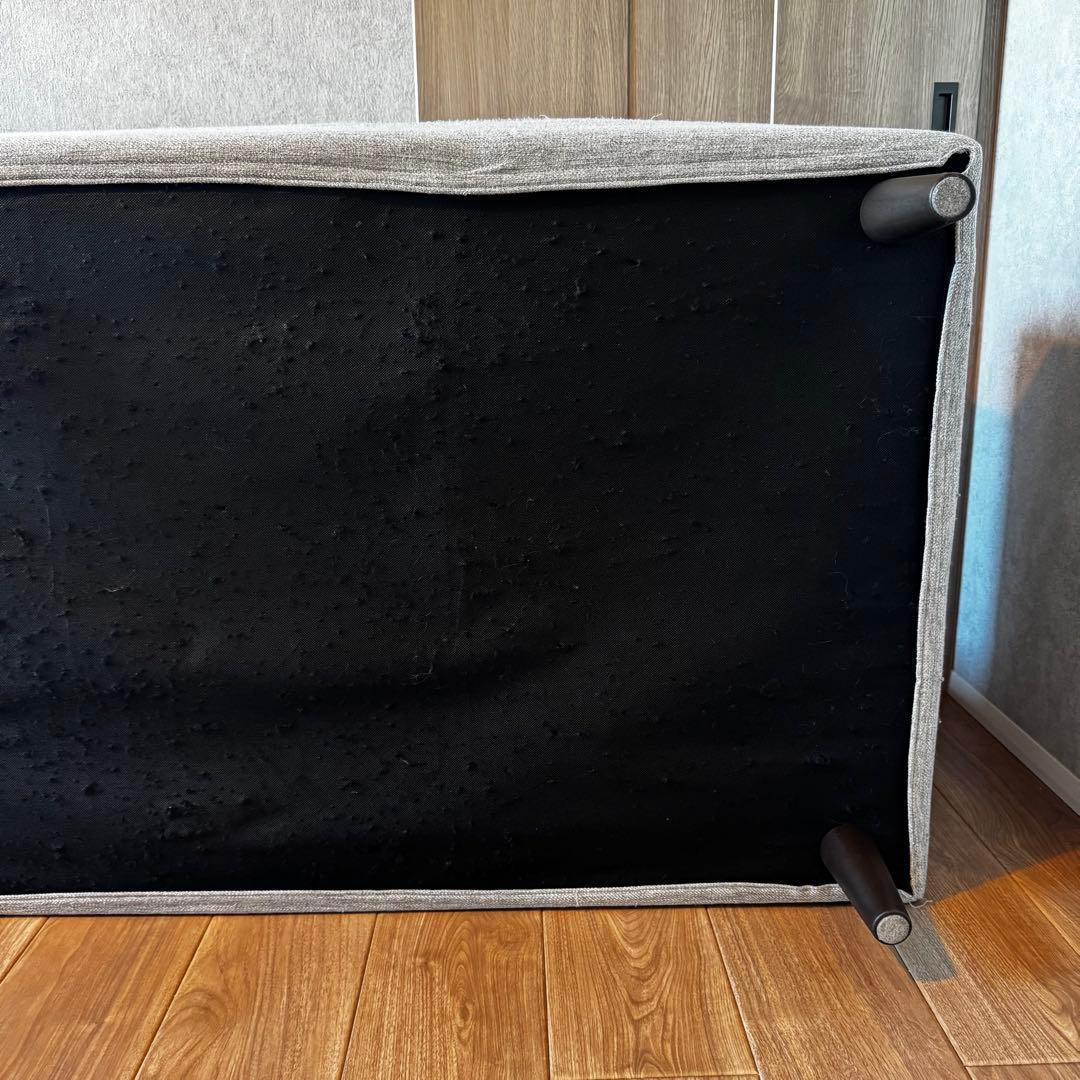 【送料込み・匿名発送】ニトリ　カウチソファ グレー