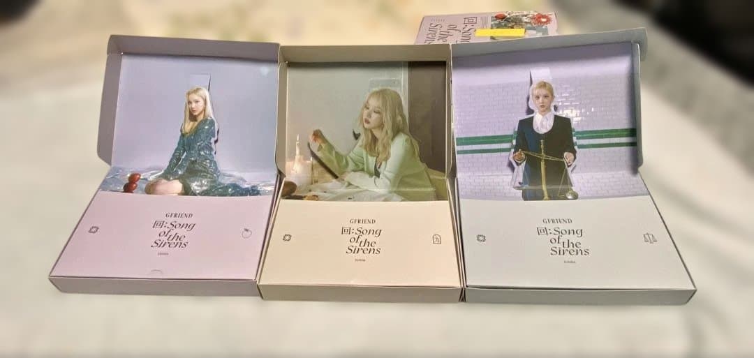 GFRIEND 回:Song of the Sirens ウナ3形態セット