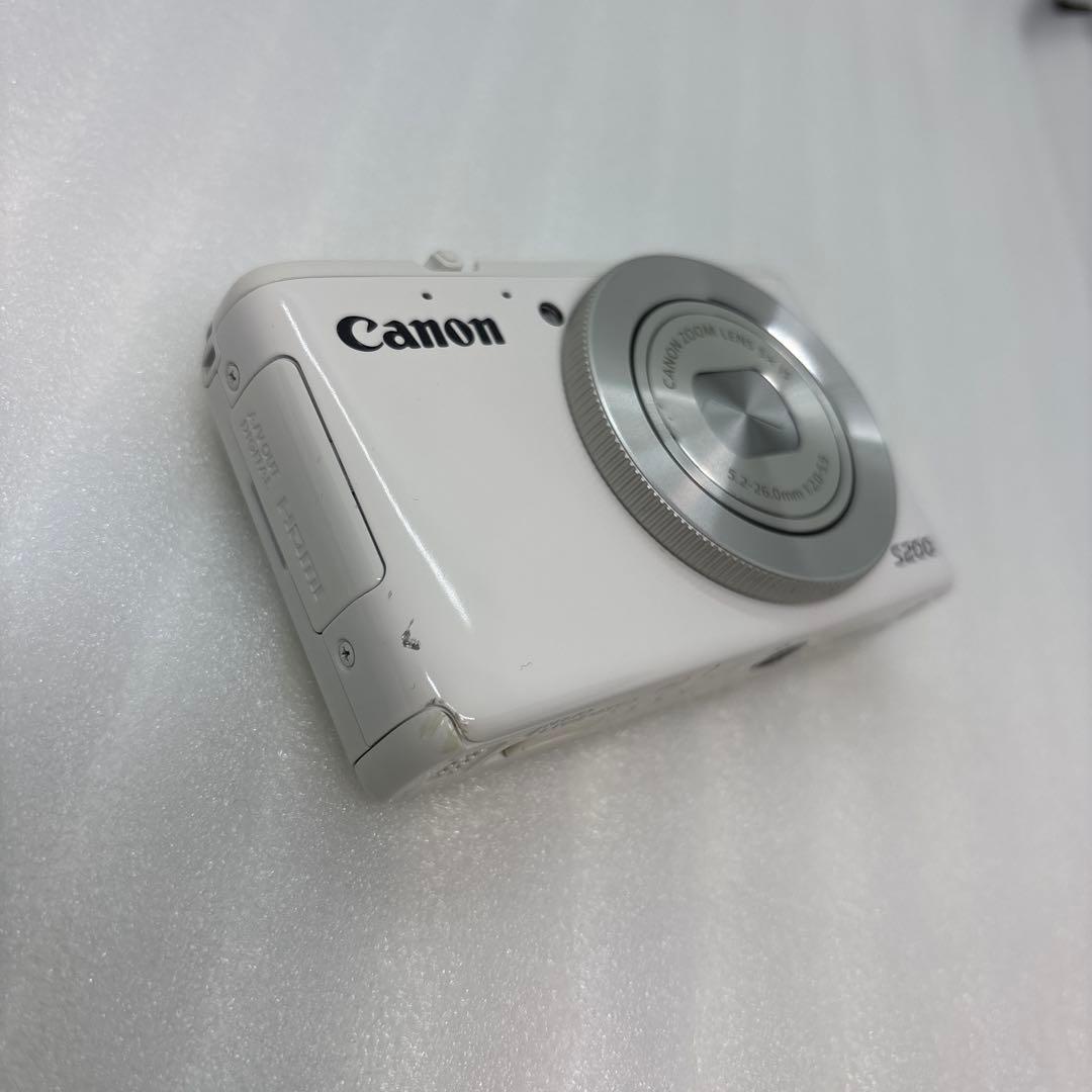 Canon PowerShot S200 ホワイト セブンイレブン ジャンク