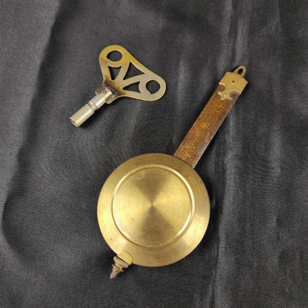 Y3451-1 日本製 ヴィンテージ 壁掛時計 ゼンマイ式　ten