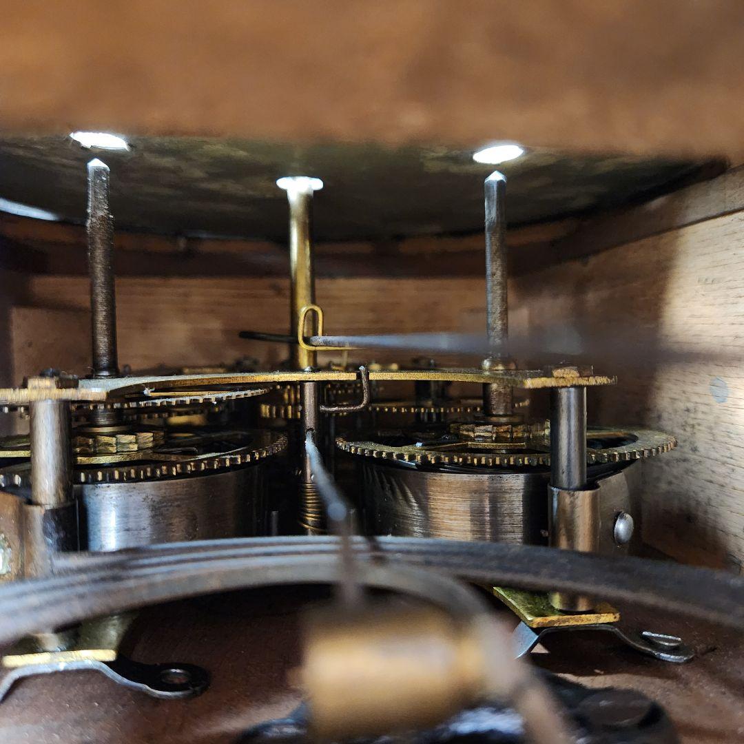 Y3451-1 日本製 ヴィンテージ 壁掛時計 ゼンマイ式　ten