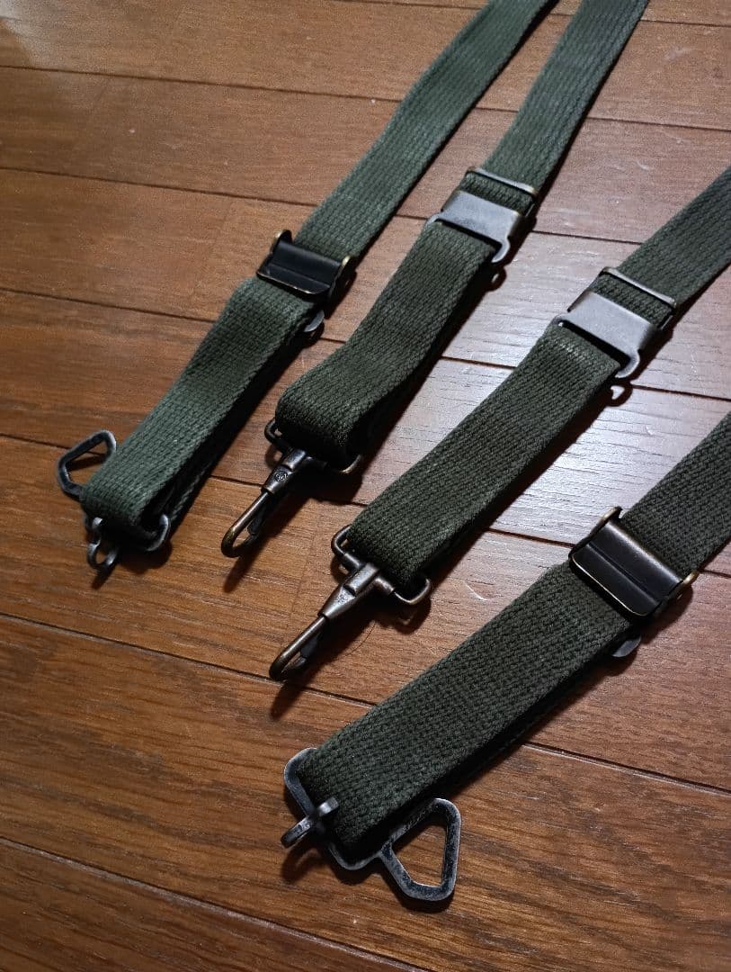 ナム戦/希少/M1956/H型サスペンダー/XLサイズ/70年/後期型/美品