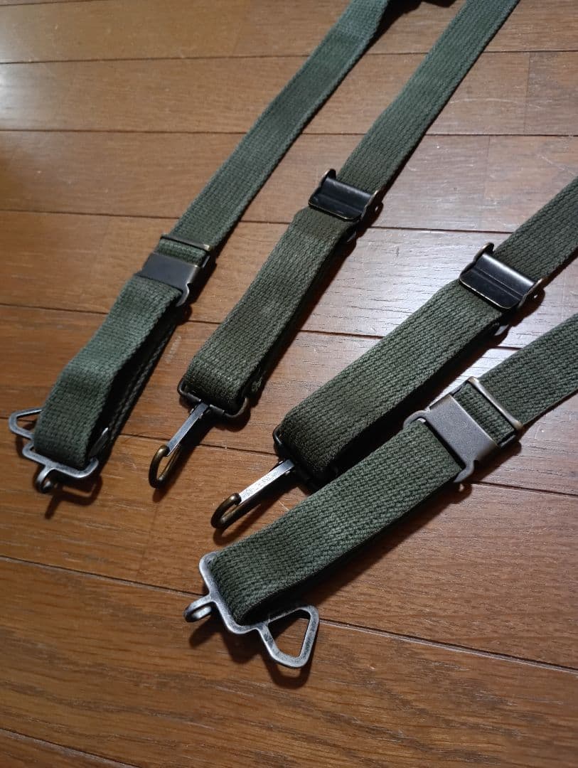 ナム戦/希少/M1956/H型サスペンダー/XLサイズ/70年/後期型/美品