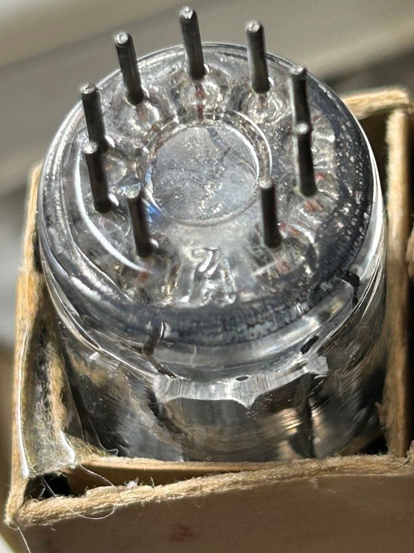 真空管 RCA 5693 ２本セット12AU7互換 ブラックプレート長寿命