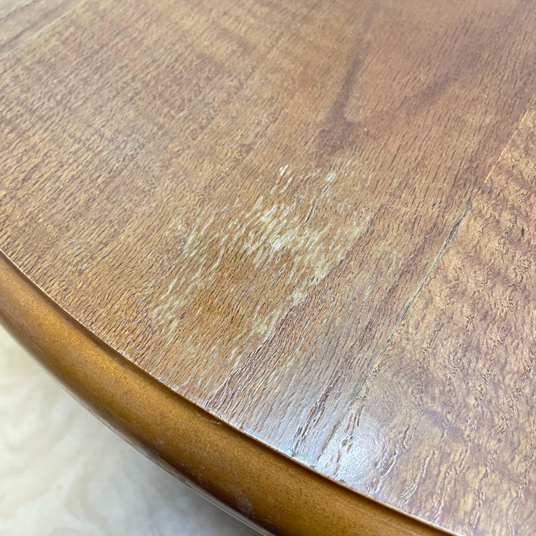 丸テーブル 幅90センチ 折りたたみ 丸ちゃぶ台 折り畳み 座卓 木製 レトロ