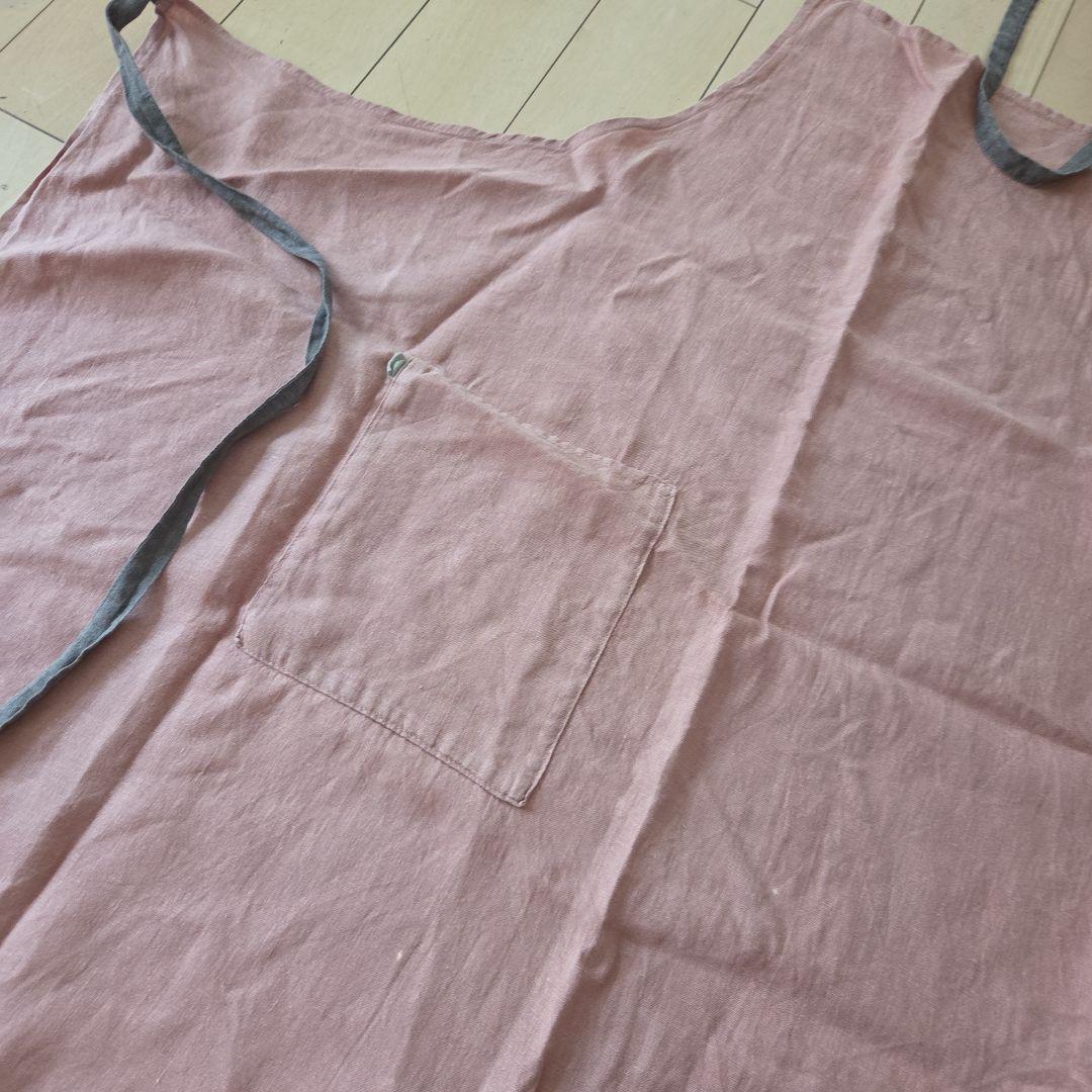 本日限定価格！lino e lina♡エプロン 麻100％