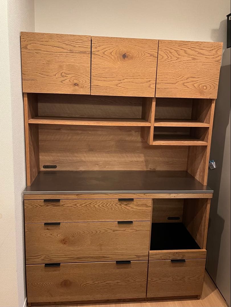 【送料込み】unico ADDAY アディ キッチンボード 食器棚