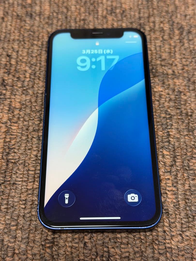 【ジャンク・訳あり】iPhone 12 mini ブルー 64GB SIMフリー