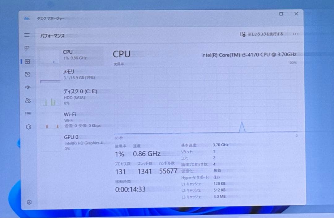 Lenovo WD2TB 新品RAM16GB 内蔵wifi新規増設